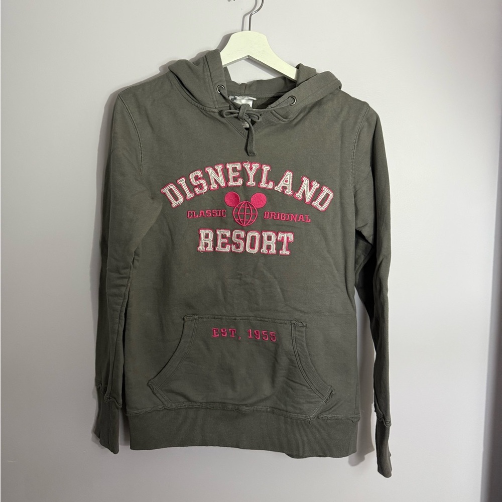 Disneyland Gray Hooded Sweatshirt